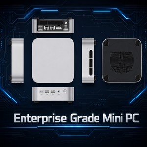 Mini PC de bureau TOPC R7 8745HS USB4.0 Double LAN 2xDDR5 PCIe4.0 11 Ordinateur de jeu de poche WiFi6E - Product Image 3