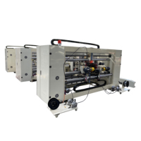 Machine à coudre dans une boîte Double pièce, pour la couture de Carton, Double tête en Carton ondulé