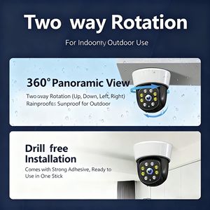 Cámara IP Inteligente 4G HD Comercial y Residencial con Visión Nocturna para Monitoreo de Tiendas, Uso Interior/Exterior, Acceso Remoto a través de Teléfono Móvil - Product Image 6