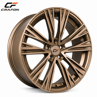 Jantes forgées CF en bronze brossé 19 20 21 pouces 5x112 66.6 compatibles avec G80 G82 G87 W223, jantes personnalisées ODM