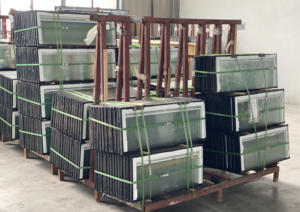 Fenêtre en aluminium à double vitrage insonorisée Lukliving Big View, design de fenêtres en <span class=keywords><strong>baie</strong></span>, fenêtre de maison, fenêtre de bureau pour villa - Product Image 6