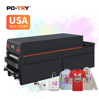 PO-TRY 60cm DTF poudre secouant la Machine pour thermofusible impression nouvel état 1 an de garantie DTF imprimante Type de plaque