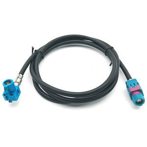 <strong>4</strong>-Core <strong>Code</strong> Z Fakra HSD LVDS Straight Female to 90 Degree Female Vehicle Data Transmission Cable - Product Image 6