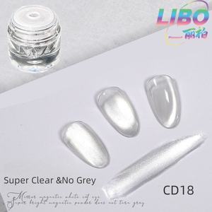 ผงสีทาตาแมวสำหรับแมวผงทาตาแบบไม่มีเจลเคลือบเงาสีขาว8 UM ขายดีสุดๆ - Product Image 2