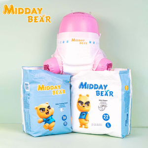 Pañales para Bebé Premium OEM/ODM, Venta al por Mayor de Fábrica, Desechables, Suaves, Transpirables, Impresos, Tela No Tejida, Prevención de Fugas 3D, SAP Japonés - Product Image 2