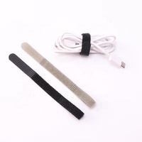 Livraison rapide E-Commerce Hot Réutilisable Réglable Autobloquant Coloré Dos à Dos en Nylon Crochet et Boucle Sangle Attache de Câble