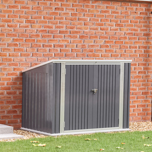Abri <span class=keywords><strong>pour</strong></span> <span class=keywords><strong>moto</strong></span> en acier d'extérieur, kit de stockage préfabriqué <span class=keywords><strong>pour</strong></span> jardin, <span class=keywords><strong>garage</strong></span>, salle d'outils, maison utilitaire ou entrepôt - Product Image 4