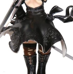 หุ่นฟิกเกอร์อนิเมะ Nier automata ขนาด33cm Nier 2B ล่า yorha ประเภท No.2 B แอคชั่นหุ่นสองหัว2B yorha - Product Image 5