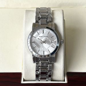 Montre-bracelet classique pour femme, élégante, légère, de luxe, étanche, à quartz, avec chaîne dorée - Product Image 3