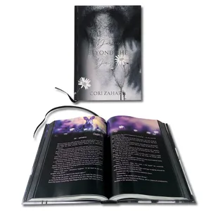 Custom Luxury Hardcover Books Silver Edge Story Novel Printing And Publishing