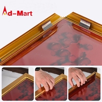 A1 A2 A3 A4 — cadre instantané mince, boîte à lumière LED, pour publicité, cadre de film, affiche lumineuse