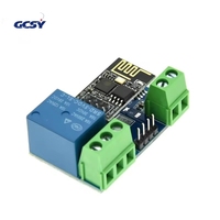 ESP8266 ESP-01 5V 1 2 4 cara WiFi modul relai barang pintar rumah sakelar kendali jarak jauh ESP01 modul WIFI nirkabel aplikasi ponsel