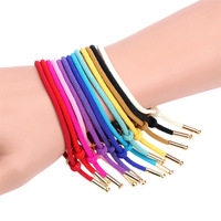 Brassard personnalisé réglable multicolore noeud rouge fil cordon tressé bracelet corde tressée
