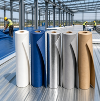 Membrane respirante imperméable de haute qualité pour rénovation murale extérieure, 1,5m x 50m, couleur personnalisée, durable et écologique