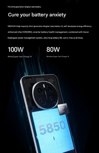 Honor Magic 7 Pro 5G มือถือแบบ Octa Core พร้อม Snapdragon 8 หน้าจอ OLED 6.8 นิ้ว แบตเตอรี่ 5850mAh รองรับการชาร์จเร็ว 100W ระบบ CDMA ภาษาฝรั่งเศส - Product Image 5