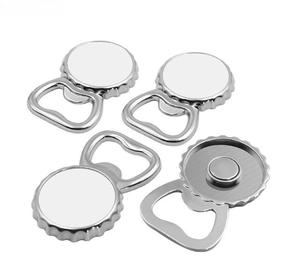 Nhanh Chóng Tùy Chỉnh Thăng Hoa Trống Kim Loại Tủ Lạnh Nam Châm Mở Chai Chất Lượng Cao Cụ Mở - Product Image 6