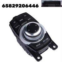 Commutateur de commande multimédia automobile 65829206446 pour BMW Série 5 7 F10 F07 F11 X3 F25 Contrôleur de commutateur multimédia 10 broches Joystick