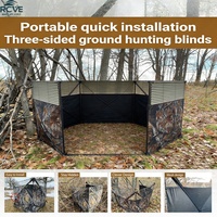 Filet de camouflage personnalisé OEM/ODM de haute qualité, portable, en tissu polyester transparent, spécialement conçu pour la chasse en extérieur