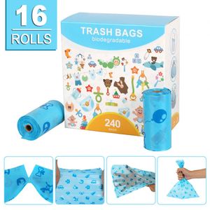 100% Corn Strach Customized Biodegradable Pet Waste <b>Bags</b> Eco-Friendly PLA <b>Compostable</b> Doggy Poop <b>Bag</b> - Product Image 5