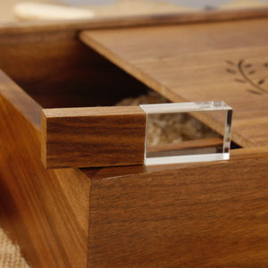 JASTER – clé USB en bois, 64 go, 32 go, lumière LED en cristal, stockage de données, cadeaux - Product Image 2