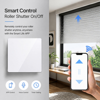 Interrupteur intelligent Zigbee 3 voies, panneau en verre trempé blanc mat, interrupteur mural pour éclairage, fil neutre, commande vocale, compatible Alexa