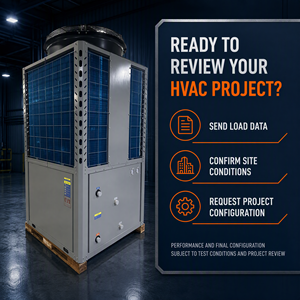 Pompe à chaleur intelligente à double source personnalisée avec récupération de chaleur et économie d'énergie de 50 % pour climatiseur industriel Krs-3800vch/sn2- - Product Image 6