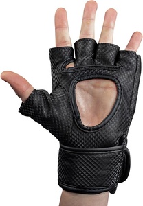 Guantes de práctica MMA para adultos Material de cuero cómodo - Product Image 4