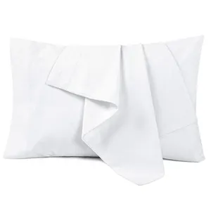 Ergonomic Cotton Soft Nursing Toddler Baby Pillow For Newborn With Pillowcase