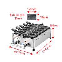 Mini machine à gaufres électriques pour usage domestique et extérieur, machine à gaufres Tayaki