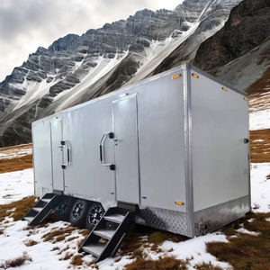Youya Moderne Chine <span class=keywords><strong>Remorque</strong></span> Toilette De Luxe 2-Stall Portable Mobile Toilette Design Moderne Toilettes Publiques Remorques pour Usage Extérieur - Product Image 5