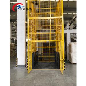 Plateforme élévatrice de fret murale hydraulique Zhongcan à <span class=keywords><strong>prix</strong></span> d'usine, capacité de <span class=keywords><strong>charge</strong></span> 500kg-5000kg, avec rail de guidage et télécommande électrique - Product Image 6