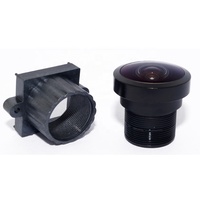 Objectif de caméra de drone 12MP 3,16 mm F2.8 pour l'imagerie aérienne UAV, capteur 1/2,9, monture S, objectif M12