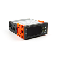 Contrôleur de température numérique Robotlinking STC-1000 Thermostat 110V 1M Capteur étanche Chauffage Refroidissement Relais de contrôle de température LED