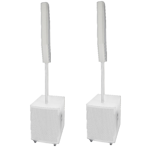 Profesional Active Dsp Blue Tooth pa System Standing Outdoor Indoor Dj Church <span class=keywords><strong>White</strong></span> <span class=keywords><strong>Line</strong></span> <span class=keywords><strong>Array</strong></span> Bass Subwoofer Altavoces de columna - Product Image 3