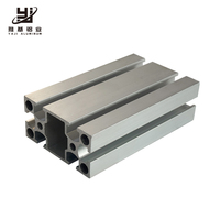 Tube carré de profil d'extrusion d'alliage d'aluminium de la vente directe 2020 d'usine pour des fenêtres et des portes