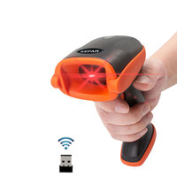 Lecteur de codes-barres 1D 2D sans fil filaire Bluetooth KEFAR KR-V8BL pour système de point de vente