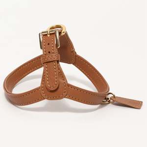 Arnés y Correa para Perro de Lujo Ajustable, Acolchado, de Nailon y Cuero Genuino, Personalizado y de Alta Calidad, Marca Henshine - Product Image 2