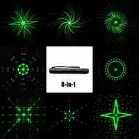 Nouveau 303 Laser 6-en-1 8-en-1 Haute Qualité Rechargeable Rouge Bleu Violet Vert Pointeur Laser 303