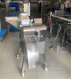 Cortadora de verduras industrial de alta velocidad, máquina cortadora de frutas en cubitos, máquina cortadora de cubos para jengibre, patata, zanahoria y manzana - Product Image 6
