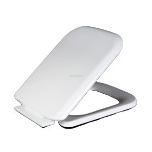 <span class=keywords><strong>Tapa</strong></span> de <span class=keywords><strong>inodoro</strong></span> moderna de plástico PP con forma cuadrada y cierre lento, cubierta de bidé OEM para baño, bisagras de <span class=keywords><strong>tapa</strong></span> de <span class=keywords><strong>inodoro</strong></span> con cierre frontal - Product Image 1