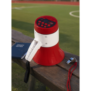 Megáfono Recargable con Sistema PA, Portátil de Plástico con Función de Conteo y Temporizador - Product Image 3