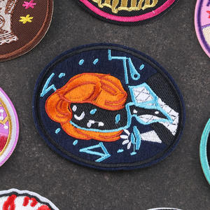 Duo Cool Parche Bordado por Computadora con Carácter Zhang Zi, de Hilo de Poliéster, para Accesorios de Ropa y Emblemas de Manualidades - Product Image 2