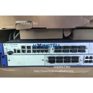 Switch Ethernet Hirschmann MACH102-8TP Gigabit 100-240V AC 50/60Hz 0.4-0.2A Usado H - Product Image 1