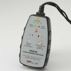 Hot Sale New <strong>Phase</strong> <strong>Sequence</strong> Indicator Meger PSI410 <strong>Phase</strong> Rotation Tester - Product Image 4