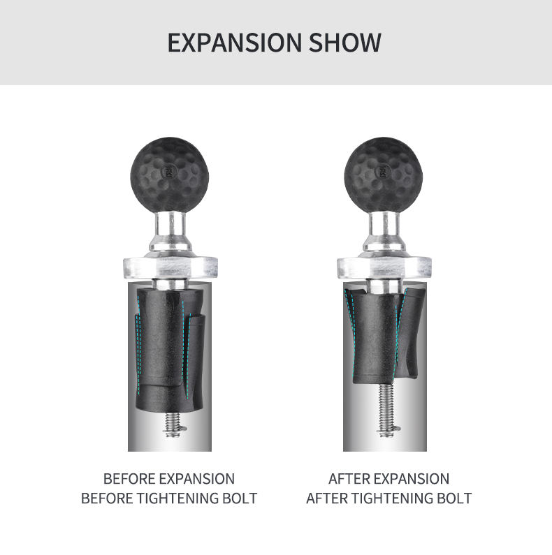 MWUPP Motorcycles phone holder special installation screw accessories mobile stands swell ball base