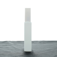 Parfum givré carré matière blanche bouteille de parfum verre fine brume vaporisateur parfum décant bouteille verre 10ml