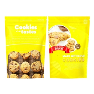 Bolsas de Mylar de 3.5g con Cierre Hermético y Ventana Transparente para Galletas, Frutos Secos, Pasteles y Alimentos, Impresas y de Grado Alimenticio, en Oferta - Product Image 3