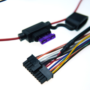 Изготовленный на заказ 2-контактный, 3-контактный DIN-разъем питания Molex 5557 5559, белый резиновый соединитель, 4-контактный автомобильный силовой кабель в сборе с жгутом проводов и печатной платой - Product Image 1