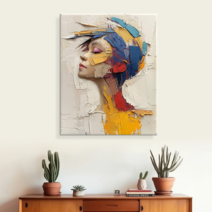 <span class=keywords><strong>Abstrait</strong></span> 3D Effet <span class=keywords><strong>Visage</strong></span> <span class=keywords><strong>Peinture</strong></span> Toile Moderne Coloré Art Moderne Original Art <span class=keywords><strong>Abstrait</strong></span> Grande Toile Art <span class=keywords><strong>Peinture</strong></span> Toile - Product Image 4