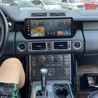 Lecteur de navigation GPS intégré à écran tactile Android 12.3 "pour Land Rover Range Rover Vogue V8 L322 2002-2012